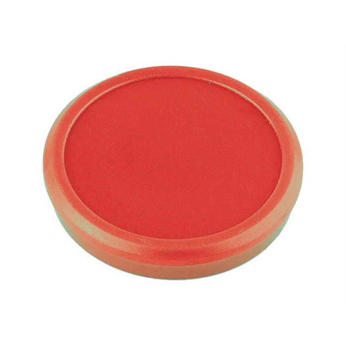 Afbeelding van magneet Alco 40mm rond blister a 2 stuks rood