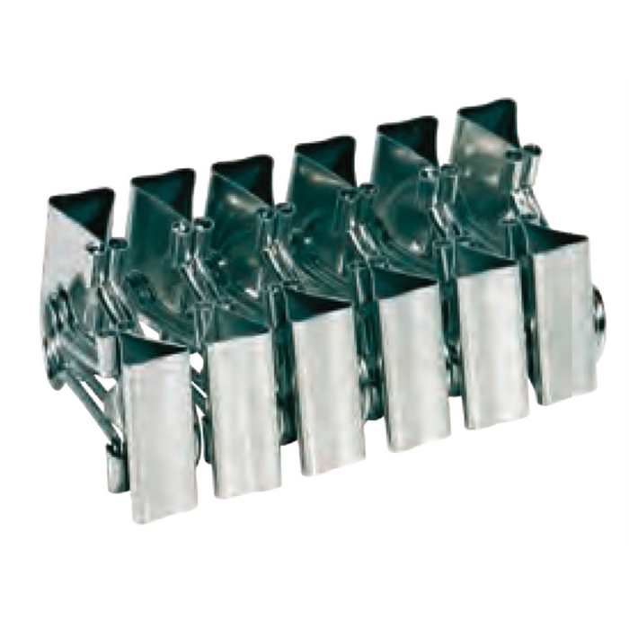 Picture of ALCO AL-780-10 - Paper clamp Alco, 15 mm, Nickel-plated, Box of 12 pieces, White