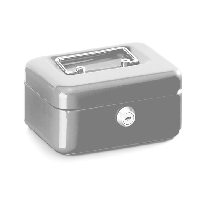 Picture of ALCO AL-840-36 - Cash box steel, 15,2x11,8x7,6 cm, Silver 