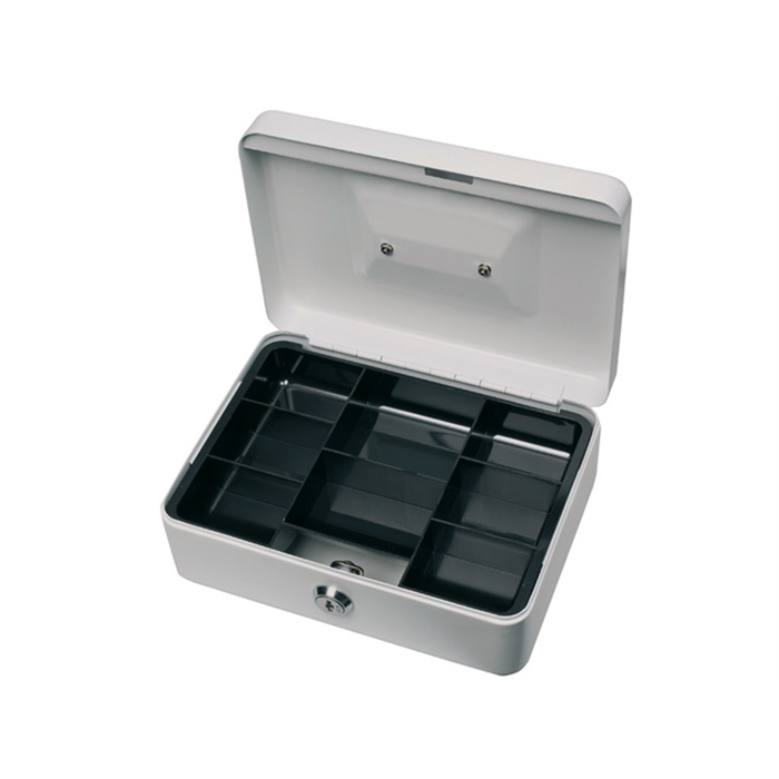 Picture of ALCO AL-841-36 - Cash box steel, 19,5x14,5x8 cm, Silver 