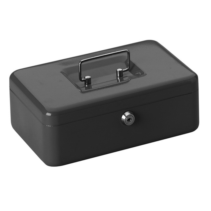 Picture of ALCO AL-845-11 - Cash box steel, 25x17x9 cm, Black 