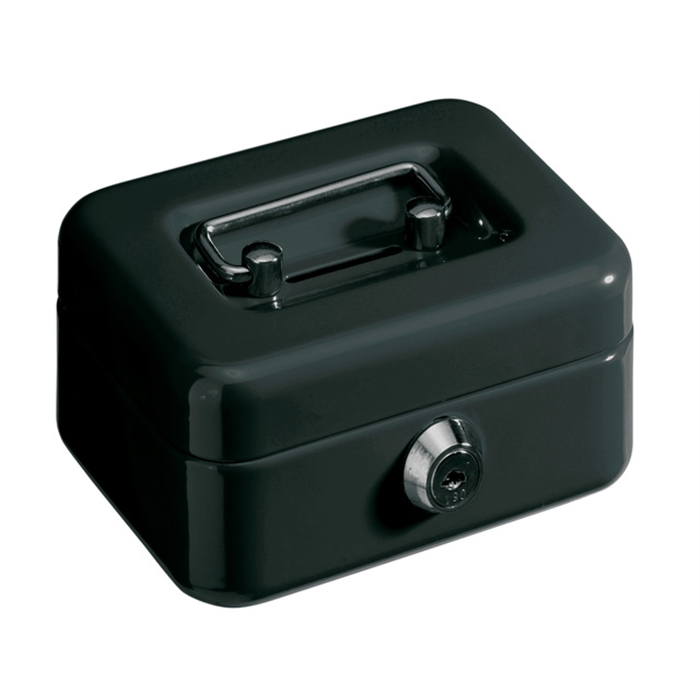 Picture of ALCO AL-850-11 - Cash box steel, 12,5x9,5x6 cm, Black 