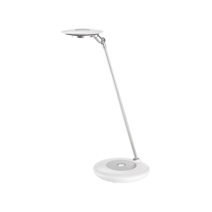 Afbeelding van bureaulamp Alco LED wit/zilver 0,5 watt 12 LEDS 230 volt