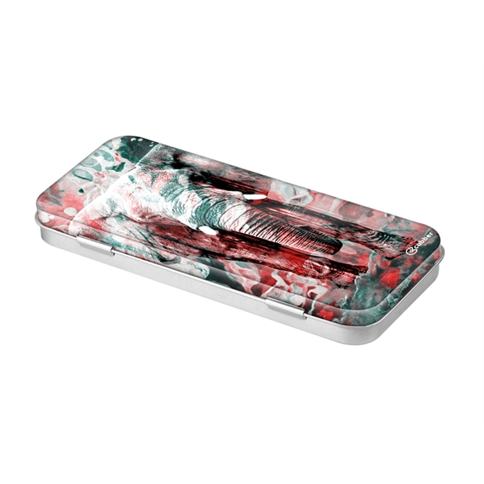 Picture of ARISTO AR-17128 - Metal pencil case, motif Mystic Elephant, 24,5x2x7 cm