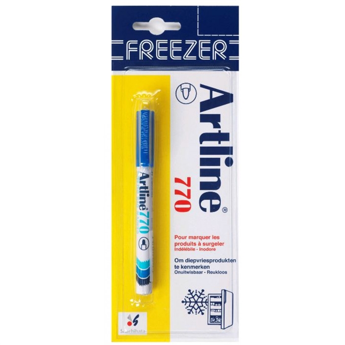 Picture of ARTLINE® 0812 - Permanent marker Freezer Bag, 1,0 mm, Blue