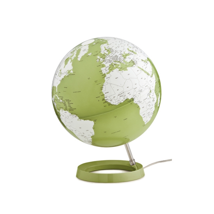 Picture of ATMOSPHERE  NR-0331F7NV-GB - Globe Bright Pistachio, Ø 30 cm, plastic foot, with lighting, English