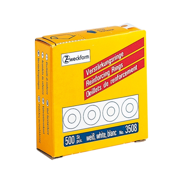 Afbeelding van AVERY AV-3508 - Versterkingsetiketten Zweckform 13 mm Wit, 500 etiketten