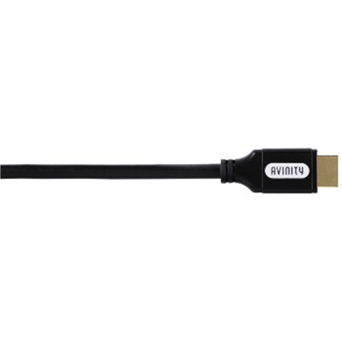 Picture of AVINITY 127099 - High Speed HDMI™ cable, plug-plug, gold-plated, Ethernet, 0,75 m, Black