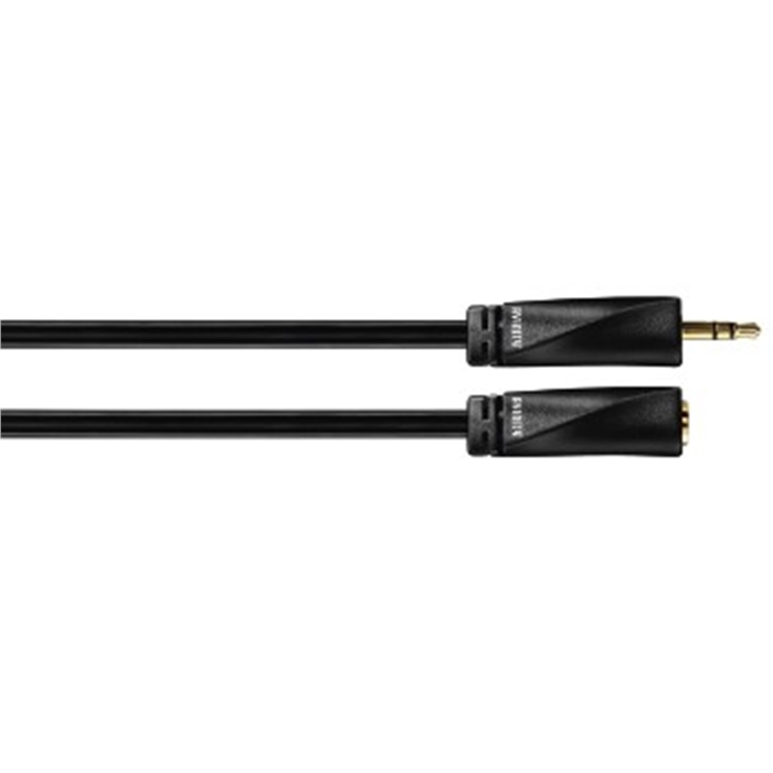 Picture of AVINITY 107546 - Audio cable, 3,5 mm jack connector/coupling, stereo, gold plated, 2 m