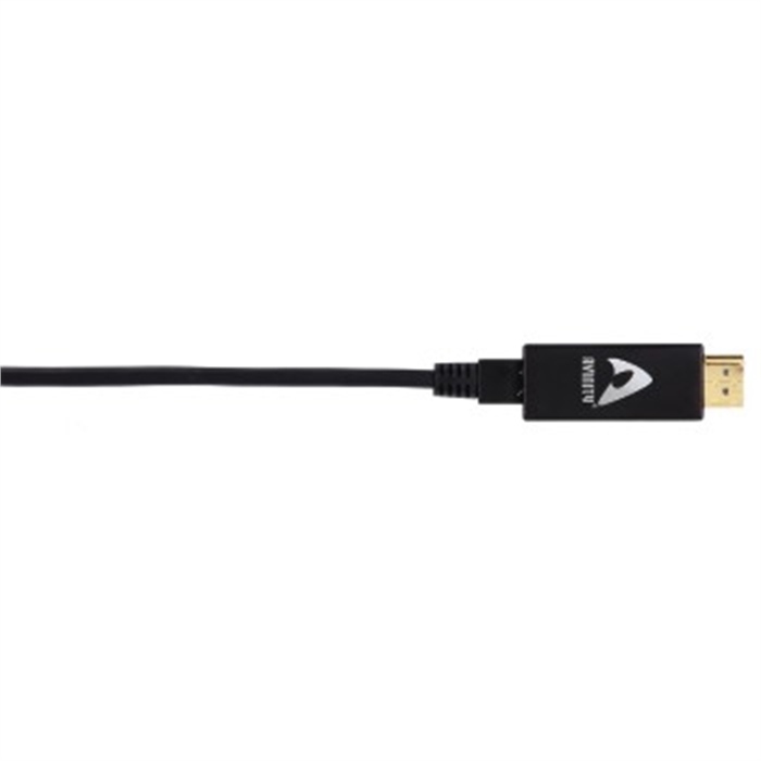 Picture of Optical, Active HDMI™ Cable with D-A Adapter, Ultra-Thin, gold-plated, 10 m