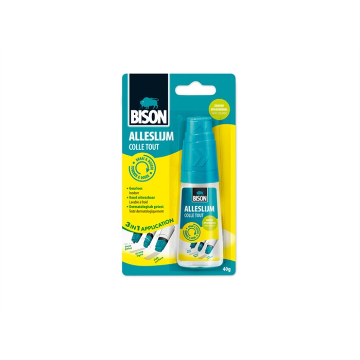 Picture of Bison colle-tout Tourner & Doser 40 gr. Sans solvant blister