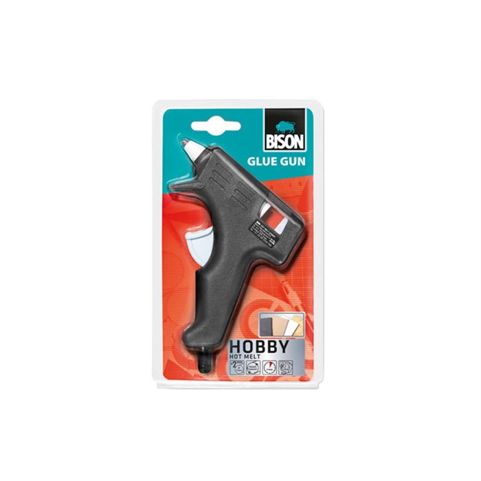 Picture of Bison Glue Gun Hobby pistolet à colle blister avec 2 sticks