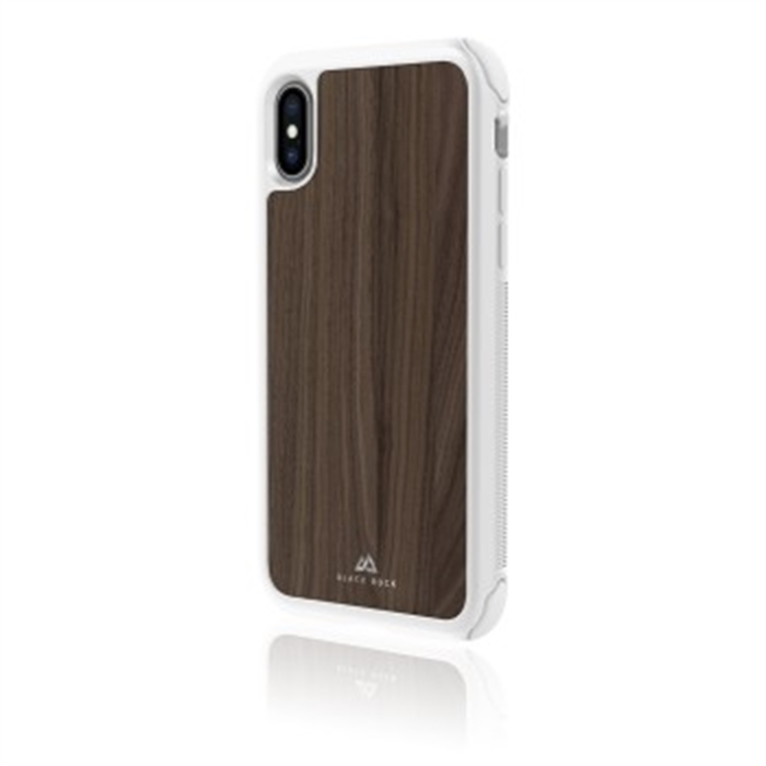 Picture of Robust Real Wood Cover for Apple iPhone X/Xs, walnut