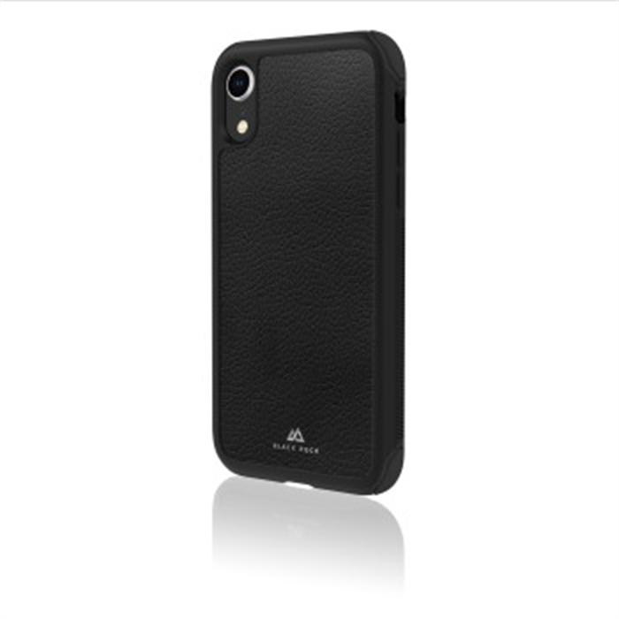 Picture of Robust Real Leather Cover for Apple iPhone XR, black