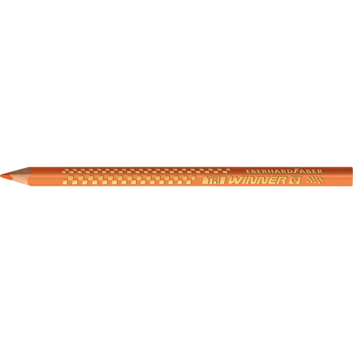 Picture of Crayon de couleur Eberhard Faber Tri Winner triedre 17,5cm  orange