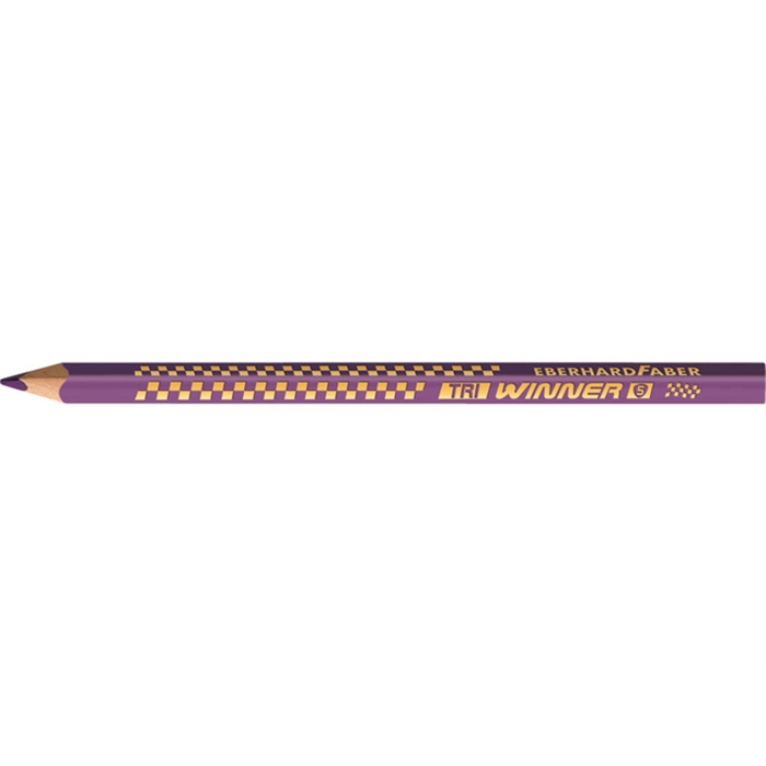 Picture of Crayon de couleur Eberhard Faber Tri Winner triedre 17,5cm  violet