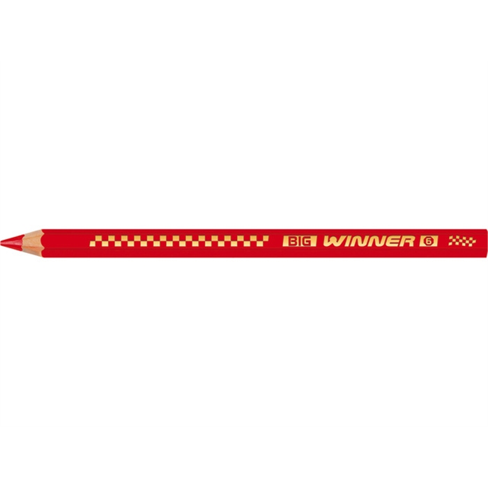 Picture of Crayon de couleur Eberhard Faber Big Winner hexagonal       17,5cm rouge