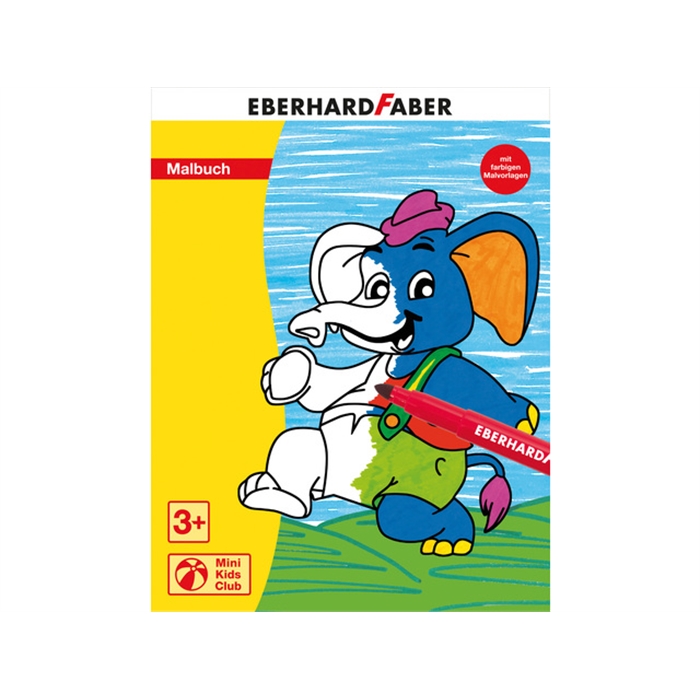 Afbeelding van kleurboek Eberhard Faber Mini Kids Club 25 x 19cm