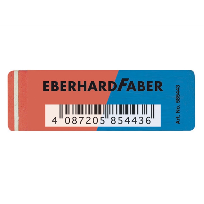 Picture of Gomme Eberhard Faber pour crayon, blanc, bte. 40 pces.