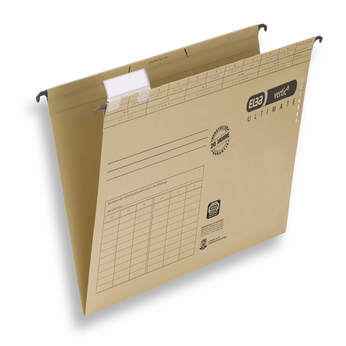 Picture of ELBA vertic ULTIMATE, Suspension File A4, 240 gsm card, brown