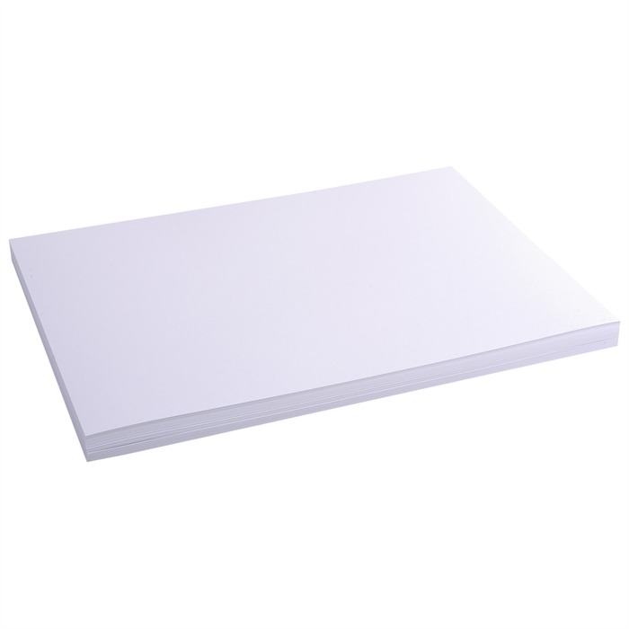 Picture of Box of 100 record cards - plain 297x420mm-White