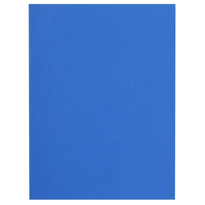 Afbeelding van FLASH 80 - Pak van 100 inlegmappen- 100%gerecycleerd- 22x31cm-Donkerblauw