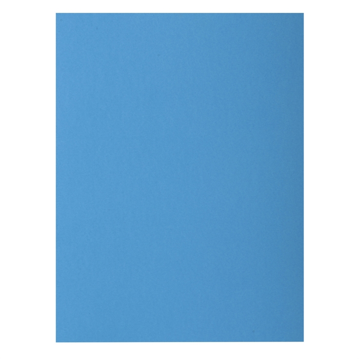 Afbeelding van Pak van 100 dossiermappen ROCK''S 220 -  24x32cm--Blauw