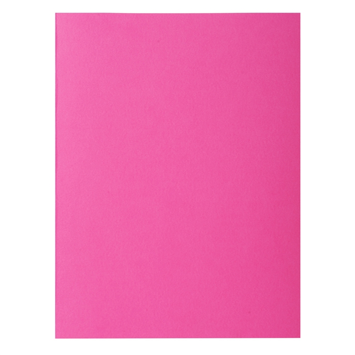 Afbeelding van Pak van 100 dossiermappen ROCK''S 220 -  24x32cm--Roze