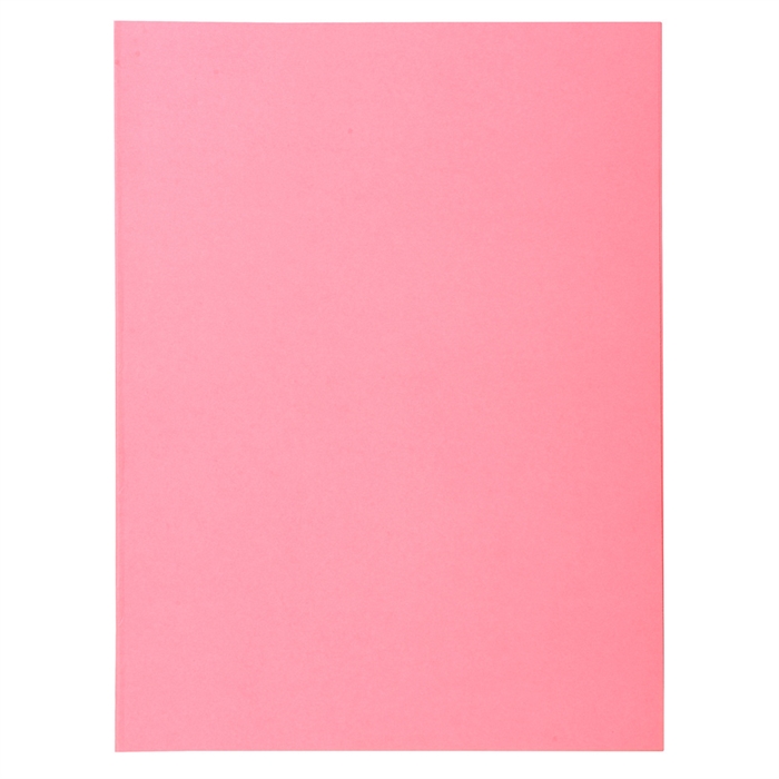 Afbeelding van Pak van 100 dossiermappen SUPER 250 - 24x32cm-Roze