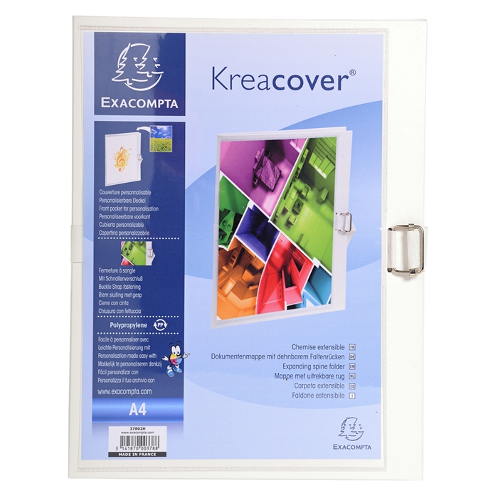 Picture of Expanding spine folder Krea Cover - A4-White