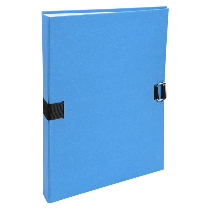 Picture of Expanding spine folder Forever 100% recycled paper - A4-Light blue