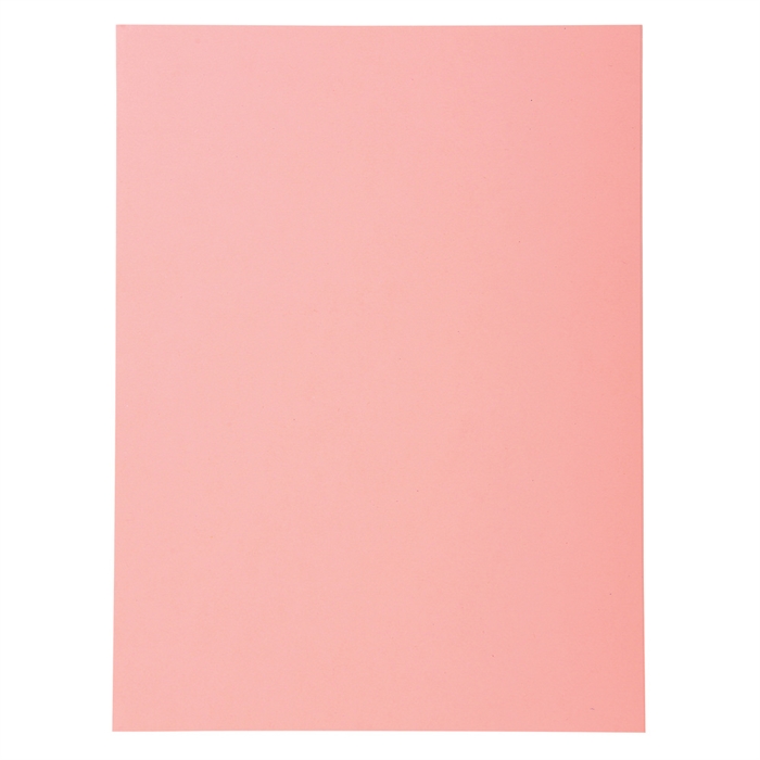 Afbeelding van Pak van 100 dossiermappen FOREVER 250 100%gerecycleerd - 24x32cm-Roze