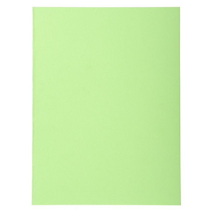 Afbeelding van Pak van 100 dossiermappen FOREVER 250 100%gerecycleerd - 24x32cm-Fel groen