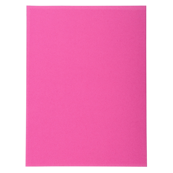 Afbeelding van Pak van 100 dossiermappen FOREVER 250 100%gerecycleerd - 24x32cm-Fuschia