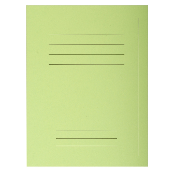 Afbeelding van Pak van 50 dossiermappen Forever® 250 100% gerecycleerd met bedrukking - 24x32cm-Fel groen