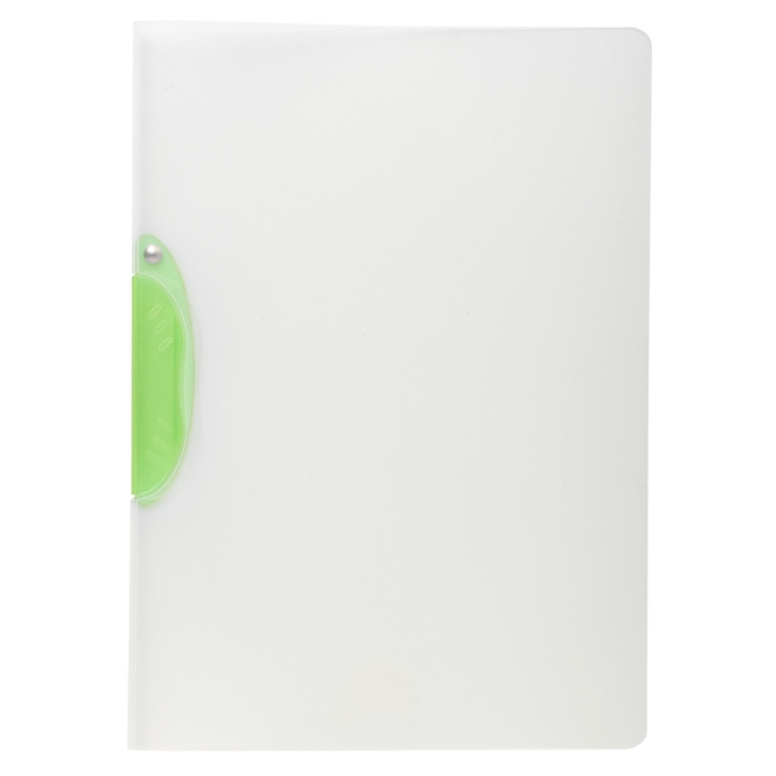 Picture of Presentation folder semi-rigid polypropylene Clip design - A4-