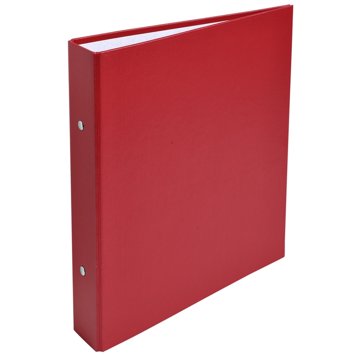 Image de Classeur rembordé prolypropylène 2 anneaux 30mm - A5-Rouge