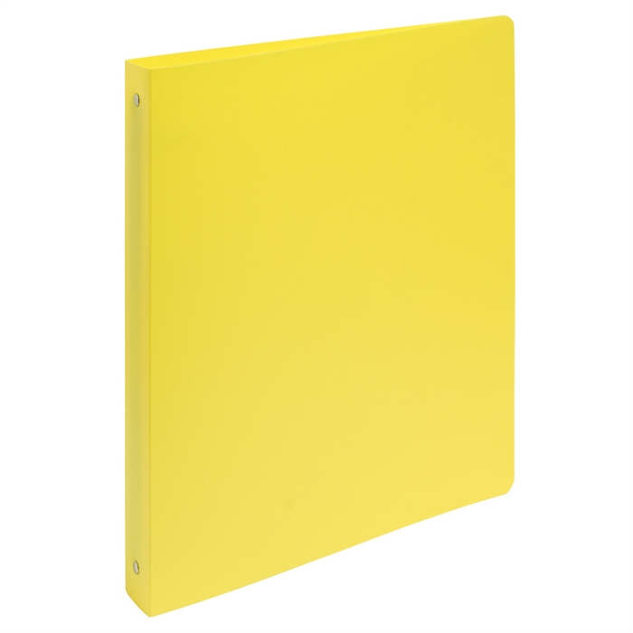 Image de Classeur 4 anneaux 30 mm polypropylène Opaque - A4 maxi-Jaune