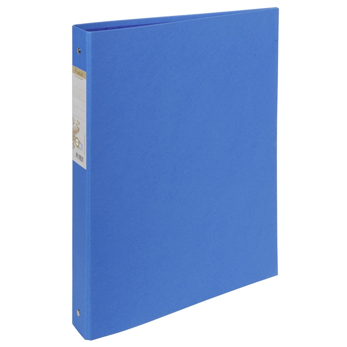 Image de Classeur rembordé papier 4 anneaux 30mm Forever - A4-Bleu clair