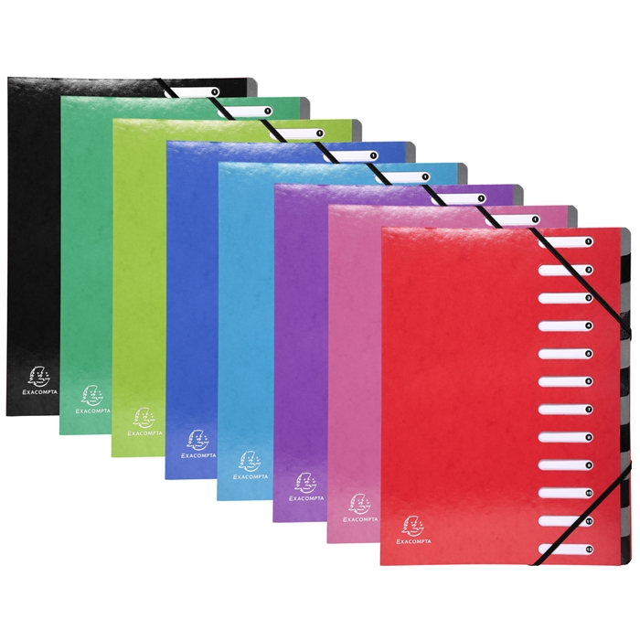 Picture of Multipart file Harmonika Iderama 12 parts - 24x32 cm-Assorted colours