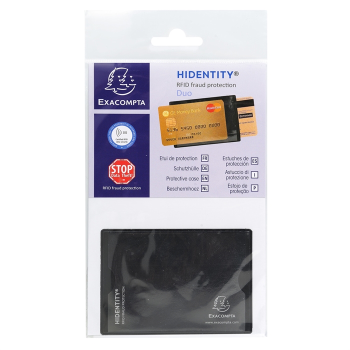 Picture of Protective case RFID Hidentity® Duo-Black