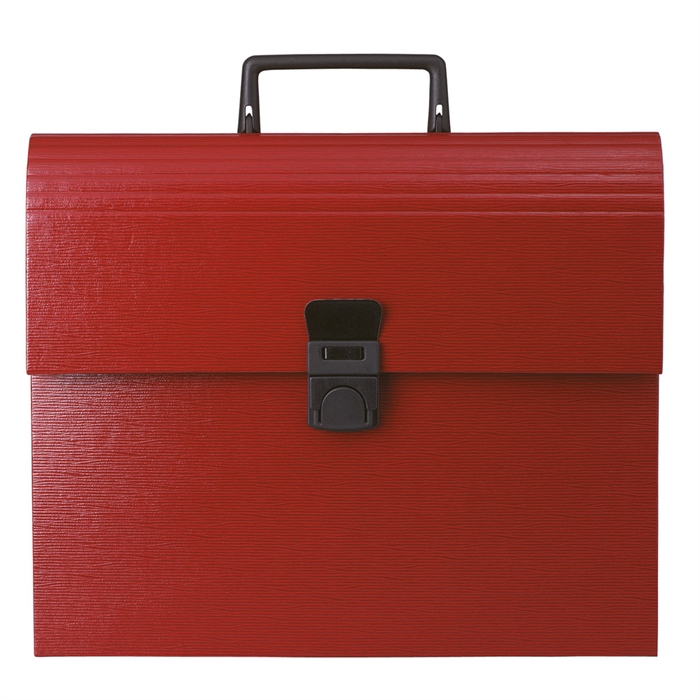 Picture of Family expanding multipart file with handle - 12 compartments-