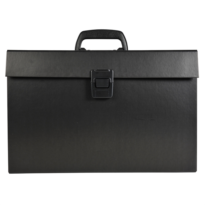 Picture of Expanding case with carry handle 20 sections-Black