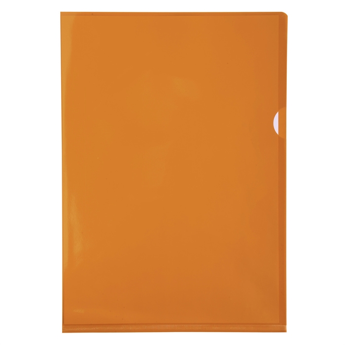 Picture of Box of 100 cut flush folders premium PVC 13 micron - A4-