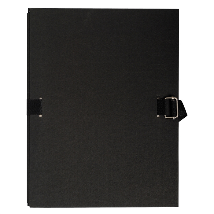 Picture of Expanding spine folder tinted paper - A4-Black