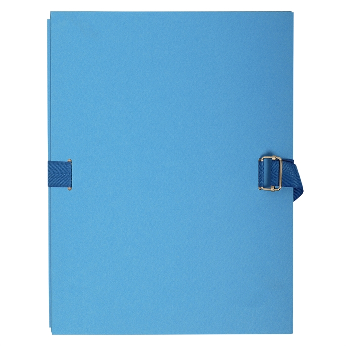 Picture of Expanding spine folder tinted paper - A4-Light blue