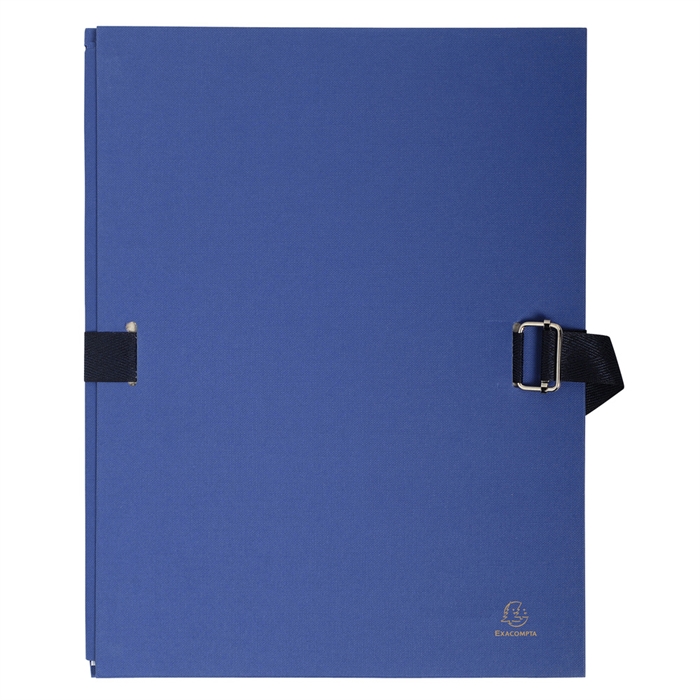 Picture of Expanding spine folder tinted paper - A4-Navy blue