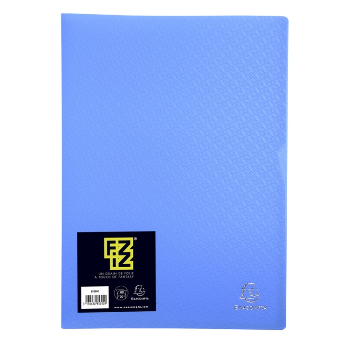 Picture of Display book PP 30 crystal pockets Fizz - A4-Blue