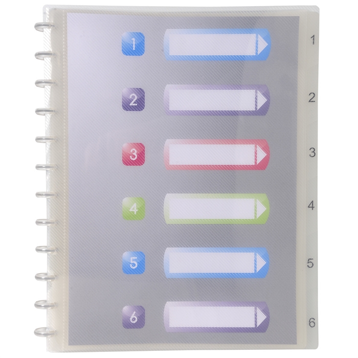 Picture of Display book Crystal with 30 removable pockets - A4 size-Crystal