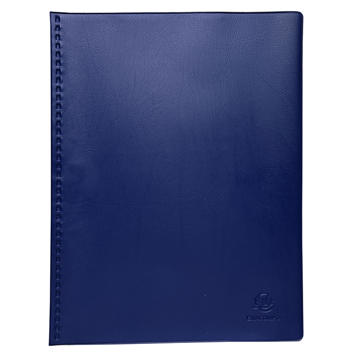 Picture of Display book PVC Vega - opaque - 10 pockets - A4-Blue